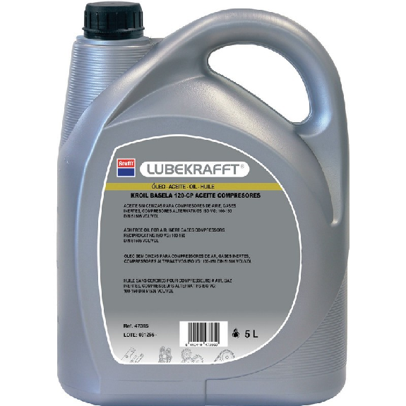Aceite Lube Kroil Basela-120cp 5 l. - 47395-Beschreibung lesen
