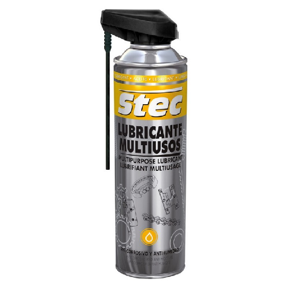 Aceite lubricante multiusos STEC 500 ml. doble boquilla - KRAFFT 36713-Leer más