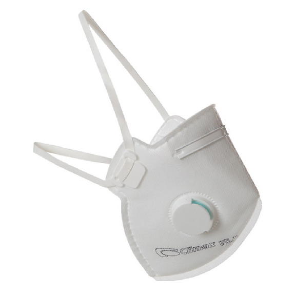 Mascarilla autofiltrante desechable con válvula 1720-V FFP2 NR D - CLIMAX 2353720300000-Leer más