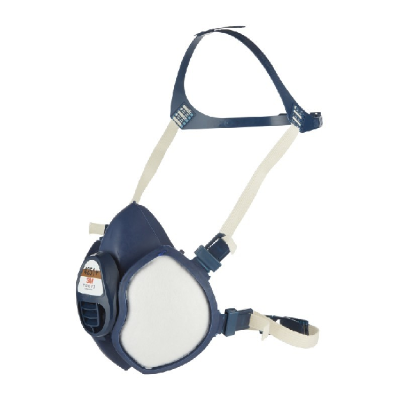 3M Media máscara reutilizable sin mantenimiento, filtros FFA1P2 R D, 4251+ - 7100113098-Leer más