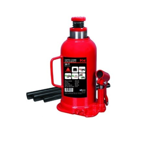 Gato de botella 3t Aslak - METALWORKS CATH12030-Leer más