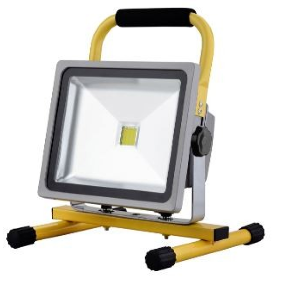 Foco proyector led 30W 6000k con 5 metros de cable y soporte - AYERBE 620360-Leer más