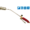 Soplete de calentamiento ROMINI boquilla 45, lanza 250 mm con manguera - SUPER-EGO 253500100