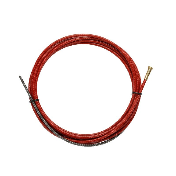 Sirga guía forrada roja de 4 metros para hilo de 1,0-1,2 mm - LINCOLN ELECTRIC W000010734-Leer más