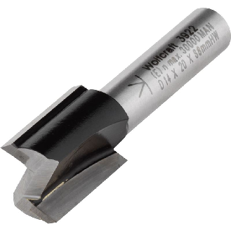 1 fresa de ranuras CT vástago 8mm ø14x20mm-Leer más