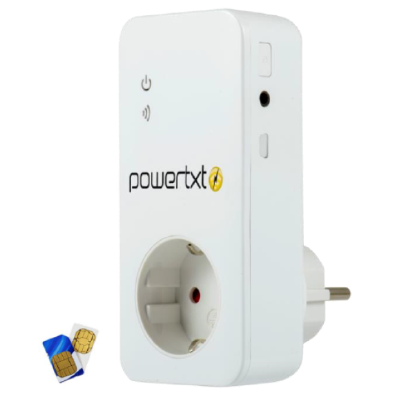 Interruptor GSM Powertxt (clavija EU)-Leer más