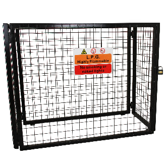Cage Métallique Bouteille de Gaz - 49 x 87 x 90cm-Lire la description