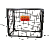 Cage Métallique Bouteille de Gaz - 49 x 87 x 90cm