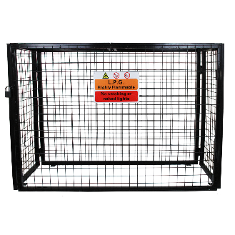 Cage Métallique de 149cm de large pour Bouteilles de Gaz-Lire la description