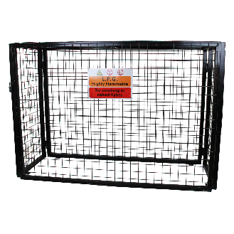 Depot pour stockage de bouteilles de gaz 100cm-Beschreibung lesen