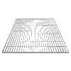 Grille caillebotis en acier galvanisé 1000mm x 1000mm