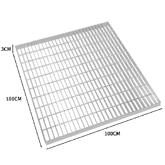 Rejilla Galvanizada - 1000mm x 1000mm-Leer más