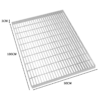 Verzinkte Gitterroste - 1000mm x 900mm-Beschreibung lesen