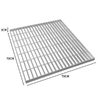 Verzinkte Gitterroste - 700mm x 700mm-Beschreibung lesen