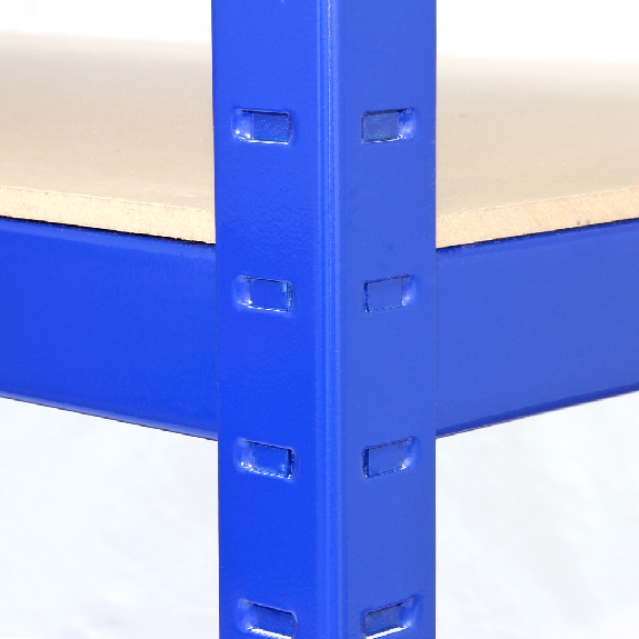 10 x T-Rax Lagerregale 120cm L x 60cm B - Blau-Beschreibung lesen