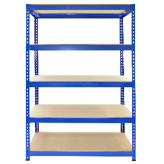 Etagère Bleue en Acier 120 x 50 x 180cm - Q-Rax-Lire la description