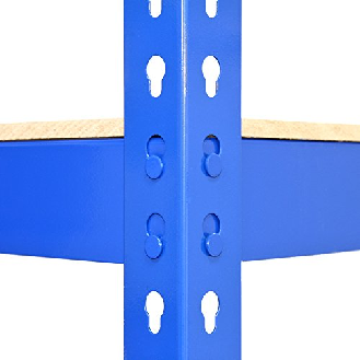 Etagère Bleue en Acier 120 x 50 x 180cm - Q-Rax-Lire la description