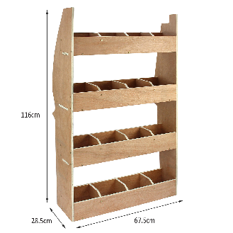Monster Racking Meuble de Rangement en Contreplaqué pour Peugeot Partner II SWB-Lire la description