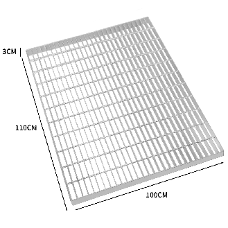 Verzinkte Gitterroste - 1100mm x 1000mm-Beschreibung lesen