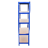 Scaffale da Garage ad Incastro T-Rax - Blu - 90cm x 45cm - 9 Pezzi