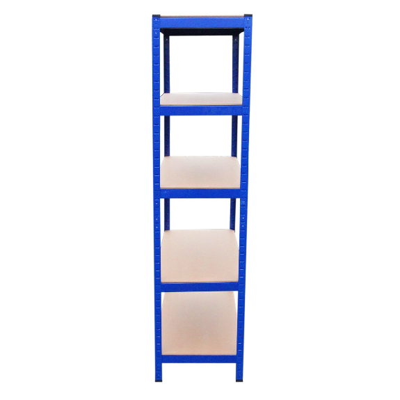 Scaffale da Garage ad Incastro T-Rax - Blu - 90cm x 45cm - 9 Pezzi-Leggi tutto