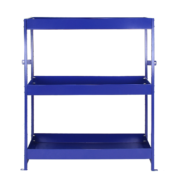 2 Scaffalature Lightning in Acciaio Senza Bulloni Blu 2 Scaffalature Lightning in Acciaio Senza Bulloni Blu-Leggi tutto