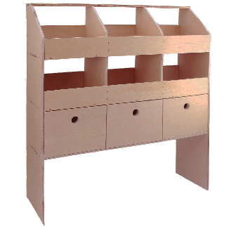 Monster Racking Meuble de Rangement Universelle pour Fourgon-Lire la description