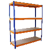 10 x S-Rax Lagerregale 150cm x 50cm