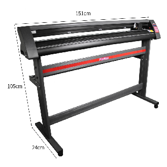 Vinyl-Schneideplotter 1350 mm mit Ständer-Beschreibung lesen