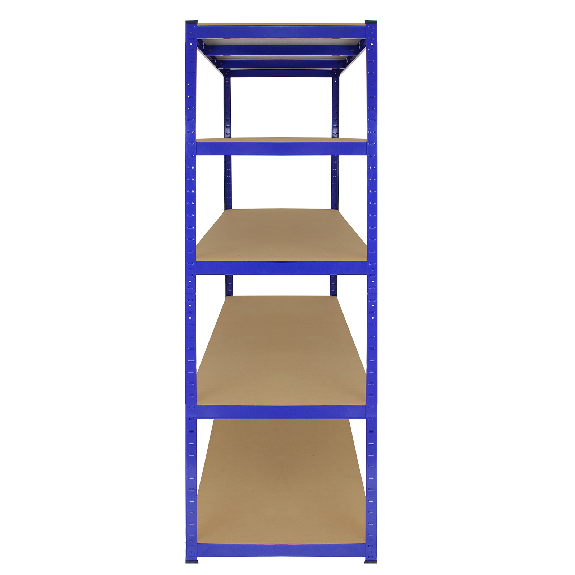 10 Scaffali T-Rax in Acciaio Senza Bulloni Blu 160cm-Leggi tutto