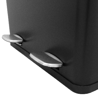Poubelle de Recyclage 60L Double Noire-Lire la description