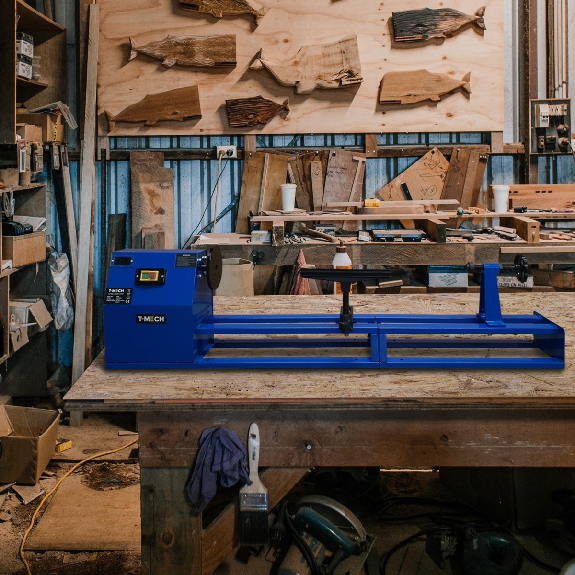 Torno de Madera para Entusiastas del Bricolaje-Leer más