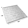 Grille caillebotis en Acier Galvanisé  - 800mm x 800mm