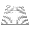 Grille caillebotis en Acier Galvanisé  - 800mm x 800mm