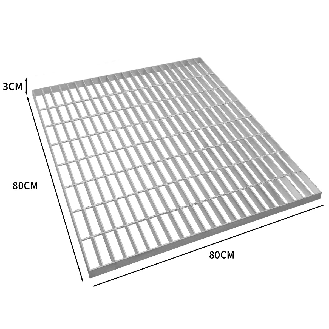 Rejilla Galvanizada - 800mm x 800mm-Leer más