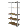 3 x E-Rax Galvanisiertes Lagerregal