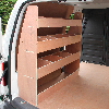 VW Caddy Regal Fahrzeugeinrichtung