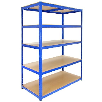 Monster Racking - 3 Rayonnages T-Rax Bleus 120cm x 60cm x 180cm-Lire la description