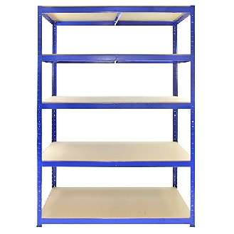 Monster Racking - 3 Rayonnages T-Rax Bleus 120cm x 60cm x 180cm-Lire la description