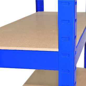 10 x Monster Racking T-Rax Rayonnage Étagère Robuste, Bleu, 75cm L, 30cm P-Lire la description