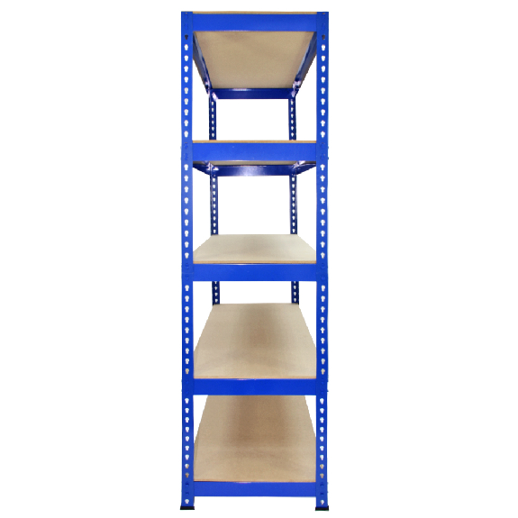 3x Q-Rax Lagerregale 180 x 90 x 50cm + 2 x Lagerregale 180 x 120 x 50cm Blau-Beschreibung lesen