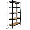 Monster Racking T-Rax 75cm Lagerregal Schwarz