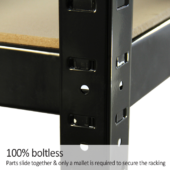 Monster Racking T-Rax 75cm Lagerregal Schwarz-Beschreibung lesen