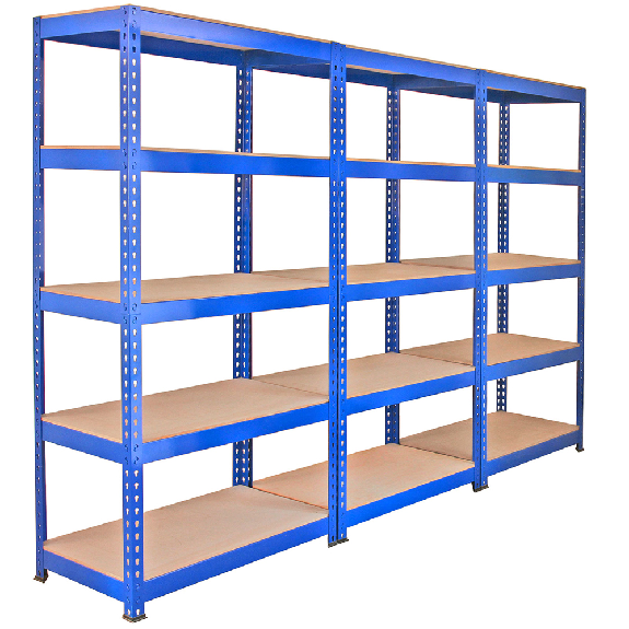 Q-Rax Lagerregal Blau - 90cm x 180cm x 50cm-Beschreibung lesen