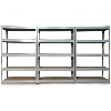 Scaffale da Garage ad Incastro Q-Rax - Grigio - 120cm x 50cm - 5 Pezzi