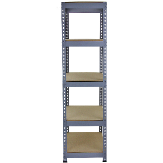 Q-Rax Étagères Rangement Gris- 90cm x 180cm x 50cm-Lire la description