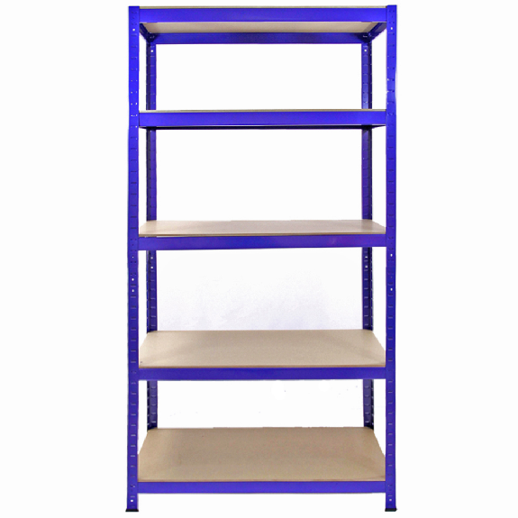 3 x Monster Racking T-Rax 90cm Lagerregal Blau mit Gratis Gummihammer-Beschreibung lesen