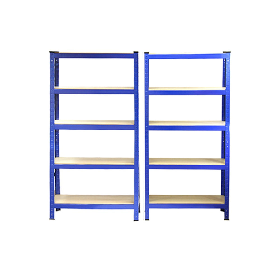 Monster Racking 2 Estanterías T-Rax de Acero Sin Tornillos Azules 75cm x 30cm x 150cm-Leer más