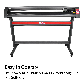 Vinyl-Schneideplotter 1350 mm mit Software-Beschreibung lesen