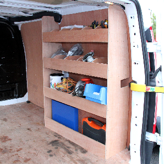 Estantería de Madera para Furgoneta Ford Transit-Leer más